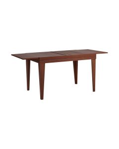 Mesa de Jantar 1,20m Extensível 1,80m Gênova em Madeira Maciça - Imbuia